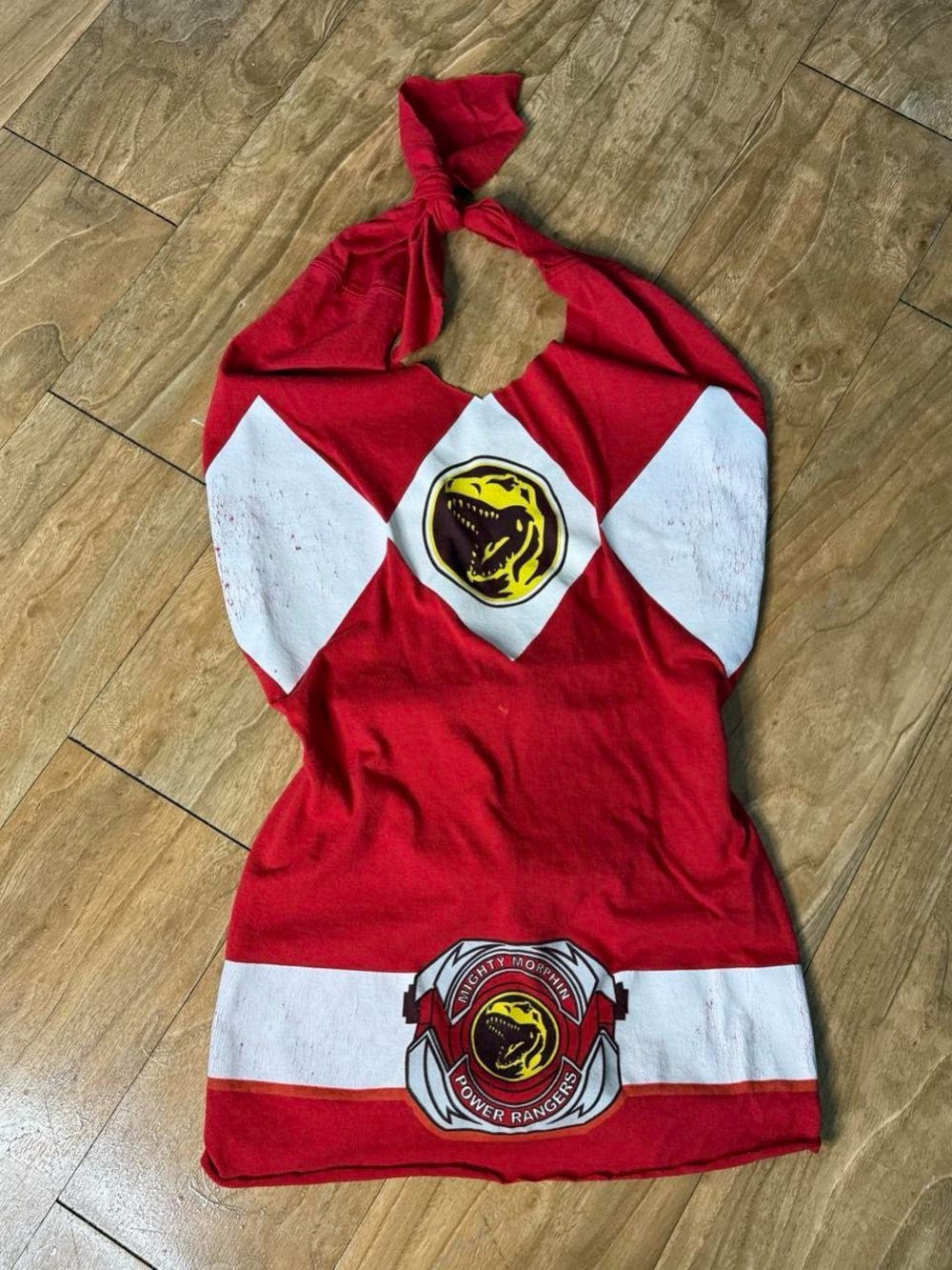 Power Ranger Red and White